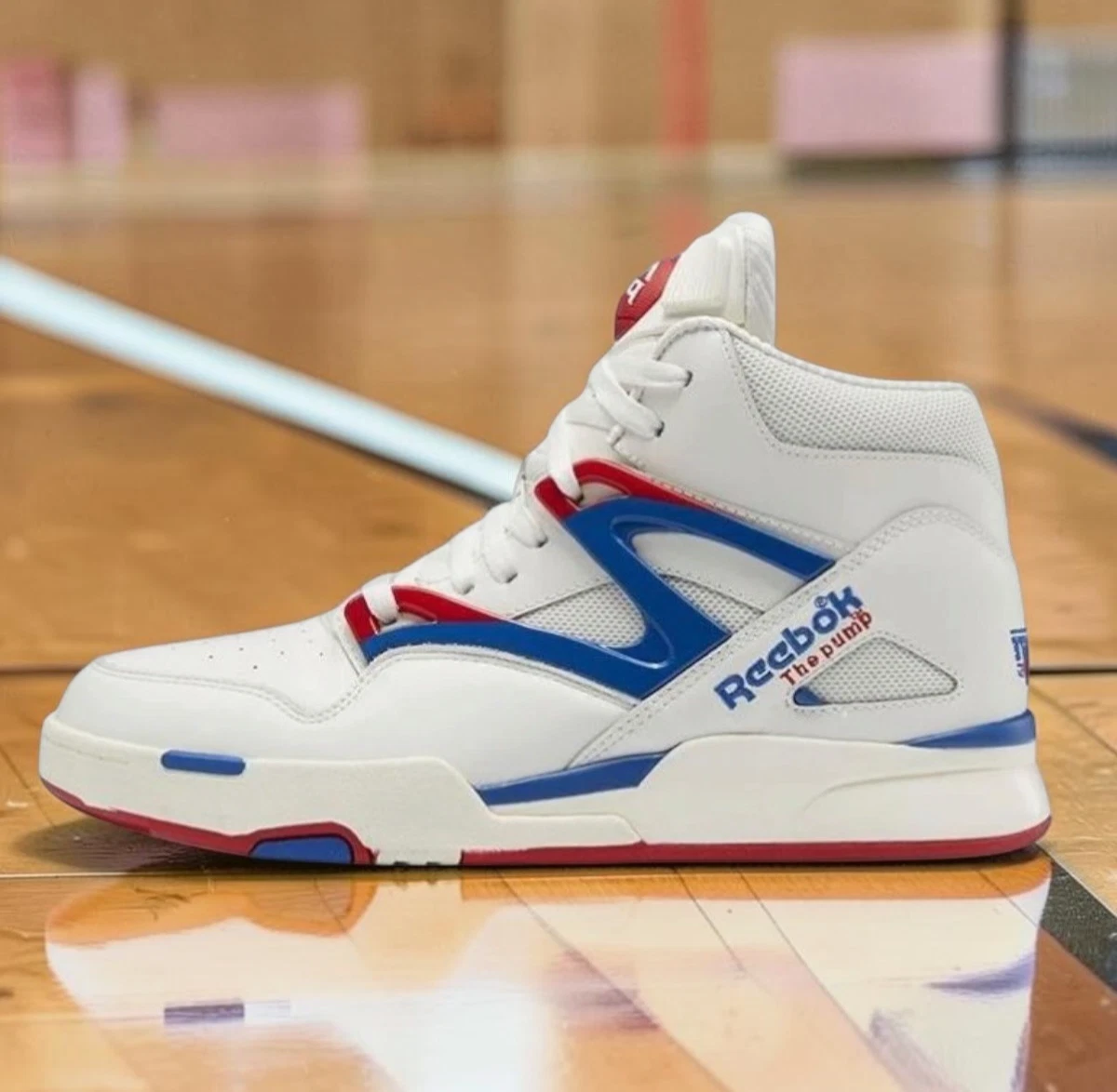Preços baixos em Reebok Pump Omni Zone 2 White Red | eBay