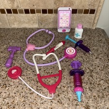 Doc McStuffins Doctor First Aid Accessories Barbie Lot Pretend 3638