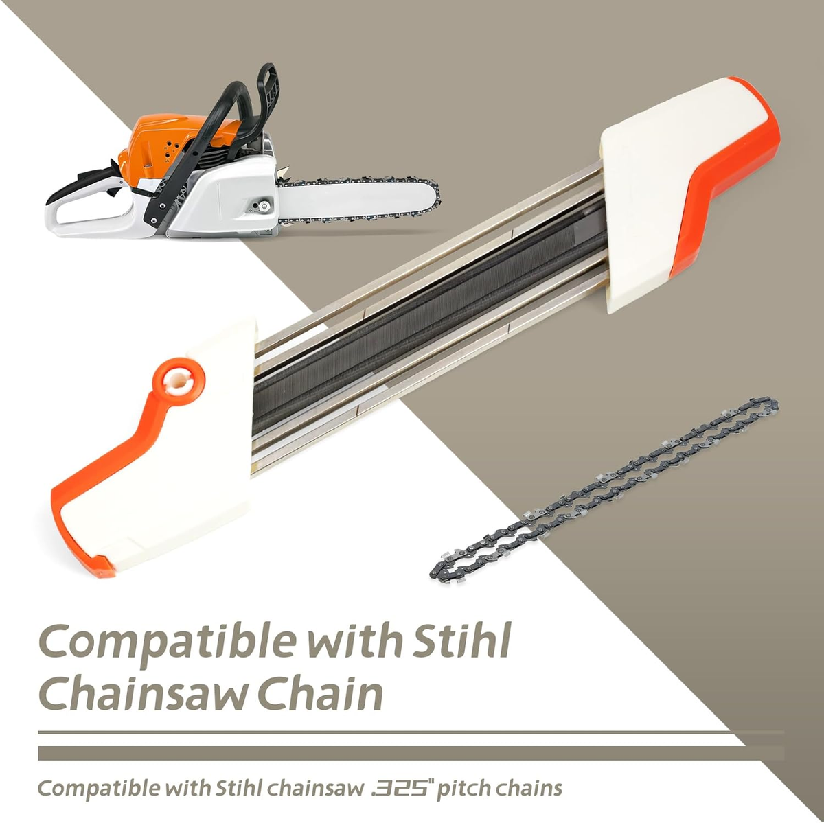 56057504304 2 in 1 Easy File Chainsaw Chain Sharpener Replacement