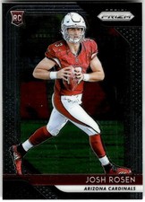 2018 Panini Prizm #206 Josh Rosen Rookie Card. rookie card picture