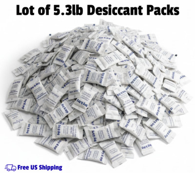Dry & Dry Silica Gel Packets 1 Gram Moisture Absorber Lot of 5.3 lb