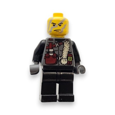 LEGO Dino Attack Shadow Minifigur mit Seil & Ausrüstung