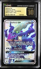 Pokemon Darkrai Gx Hidden Fates Full Art SV70/SV94 Shiny Vault CGC 10 Pristine on eBay
