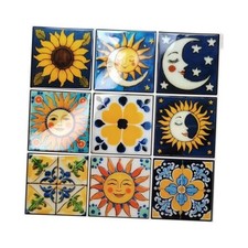 11.8 11.8 inch 3D backsplash Tiles Peel Stick for Kitchen 10 Multicolor