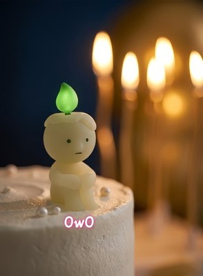 Smiski Birthday Series Secret Hidden Figure Candle Mini Toy Rare