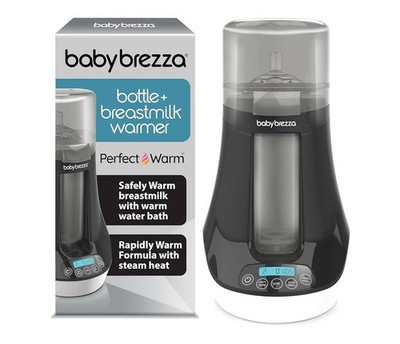 Baby Brezza Smart Baby Bottle Warmer, Breastmilk Warmer + Defroster + Bluetooth