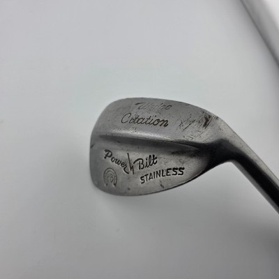 PowerBilt Citation Pitching Wedge Flex ''S'' Stainless Steel Victory Golf Club