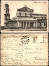 Cartoline Rom Roma Basilica die San Paolo (Basilika, Kirche) 1925