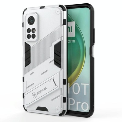 2 in 1 PC Punk Armor Case + TPU für Xiaomi MI 10T Pro 5G mit Halterung