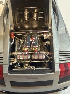 Maisto Silver Lamborghini Gallardo Scale 1/18 | eBay