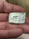 2 Steps Magee 1.5 Oz Silver Bar With Great Pour Lines!