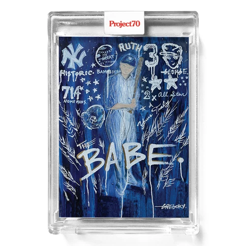 Topps Project 70 Card 471 - 2021 Babe Ruth by Gregory Siff