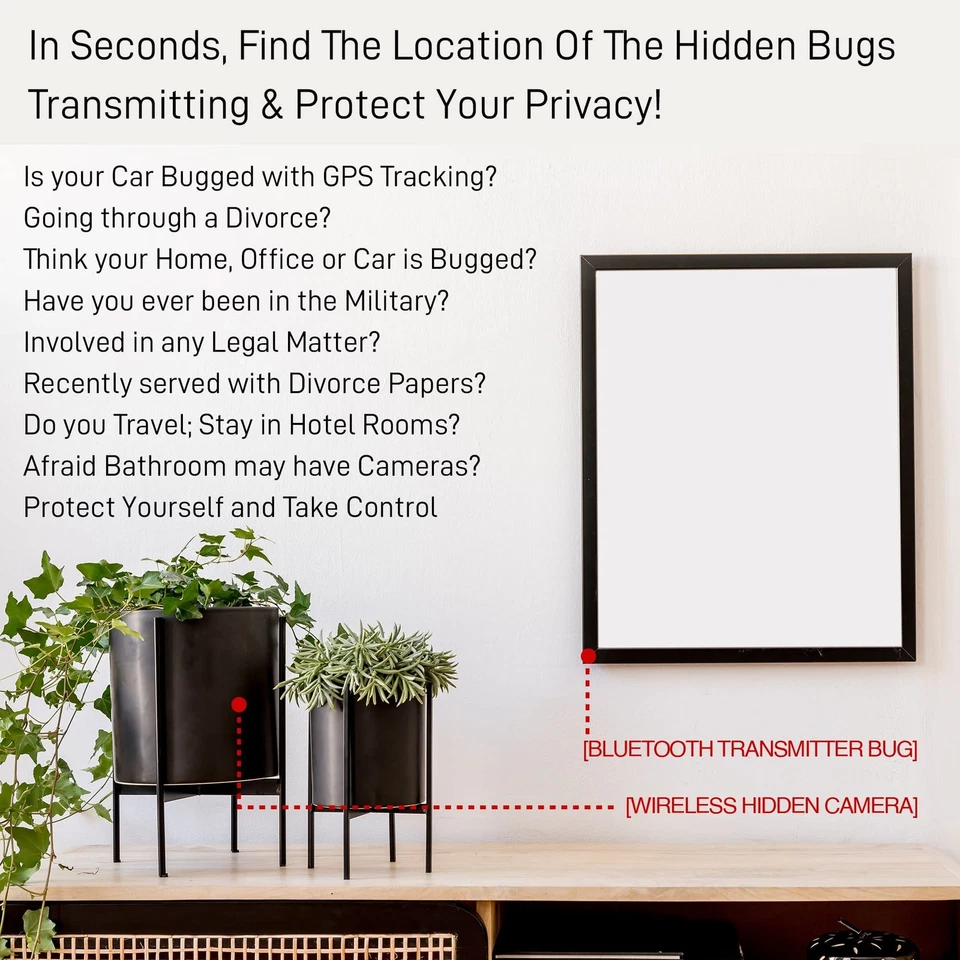 Spy-Hawk Security Pro-10G Bug Detector - Find GPS Tracker & Wireless Camera - Image 3 of 4