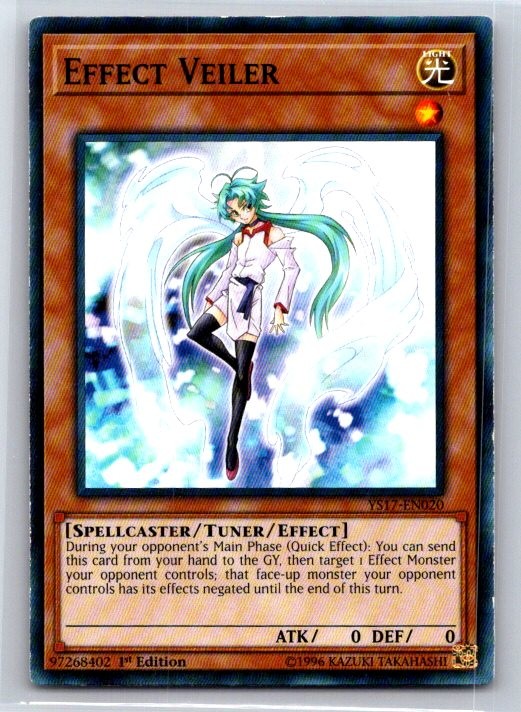 Effect Veiler Common Legendary 5D's Decks L5DD-ENY16 LP