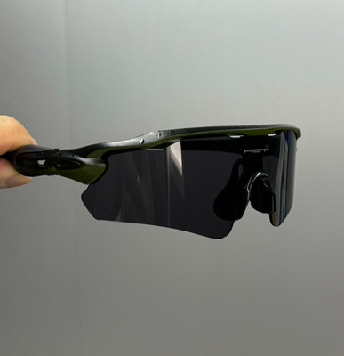 Oakley Radar EV Path OO9208 Lightweight Sunglasses Olive Green Frame Prizm Red
