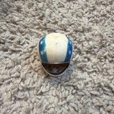 Product Image: Original Vintage 1972 Blue Stripe Star Evel Knievel Figure Helmet Part Accessory