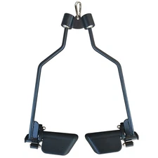 Adjustable Spreader Bar Cable Machine Attachments T-bar Row Pulldown Fitness Gym