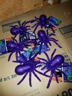 🆕 (6) Halloween LED Window Light with Suction Purple Spider. Battery Operated — photo 3