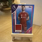 Diogo Jota Match Worn Numbered 050 /150 Topps Premier League 2026 NM