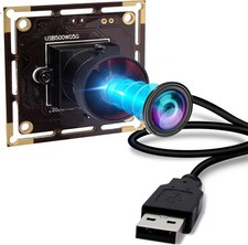 ELP Webcam 5MP mit 170 Grad Weitwinkel Fisheye Aptina MI5100 OTG Webkamera