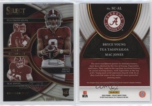 2023 Select Draft Picks Company Silver Prizm Bryce Young Mac Jones Rookie RC