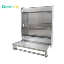 Trailer Door Cabinet Organizer Senior Work Station Storage Aluminum Garage Bike