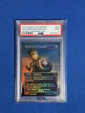 GROOT MASTERWORK OF INGENUITY 2024 MTG MARVEL SECRET LAIR FOIL #863 PSA 9