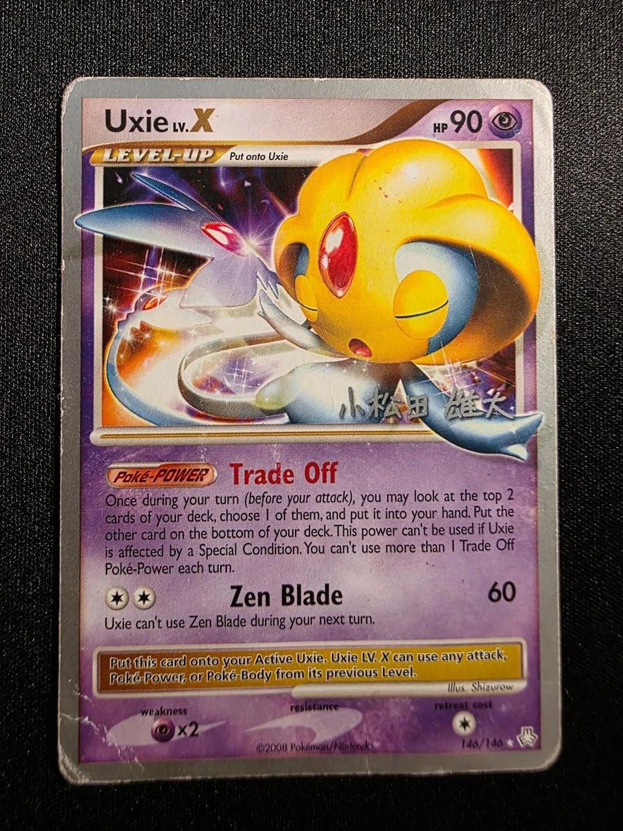 Uxie LV.X Pokémon TCG Cards for sale | eBay