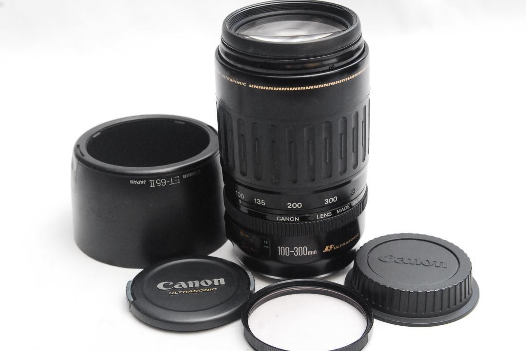Canon EF 100-300mm f4.5-5.6 USM Telephoto Zoom Lens Pre-Owned