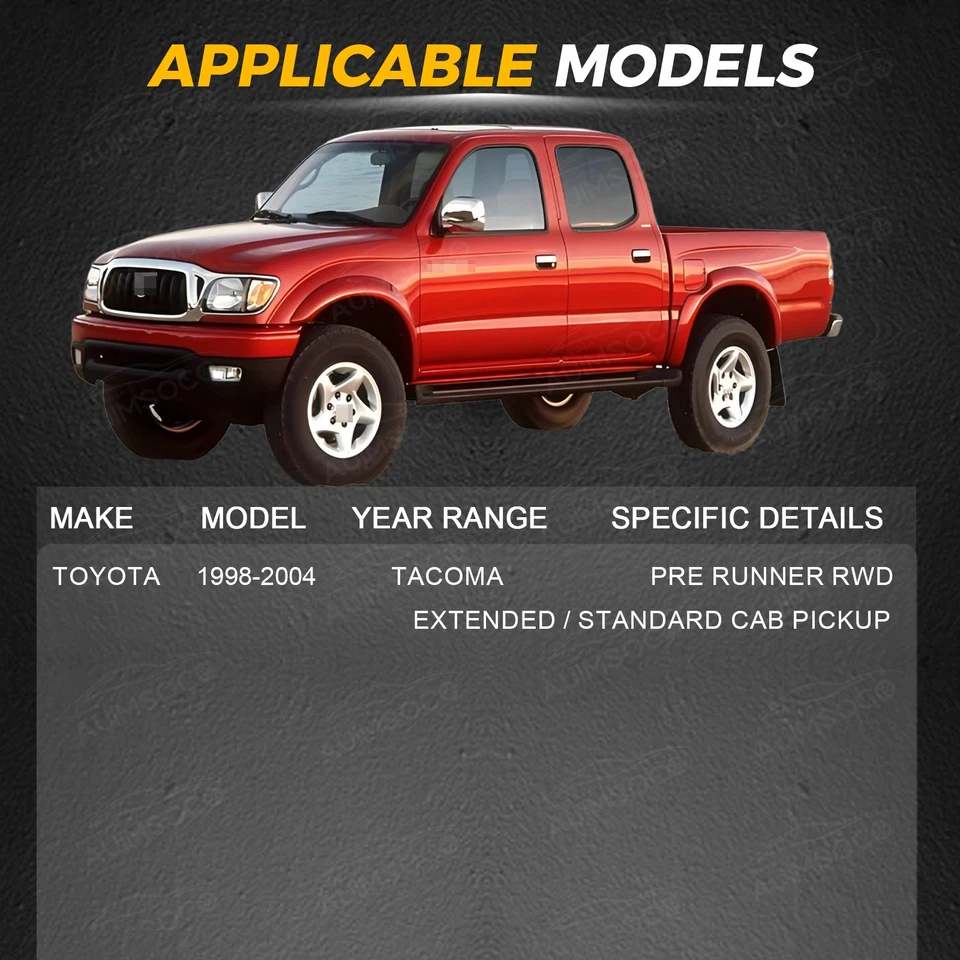 For Toyota Tacoma 1998 1999 2000 2001 2002 2003 2004 Front Struts & Rear Shocks - Image 3 of 4