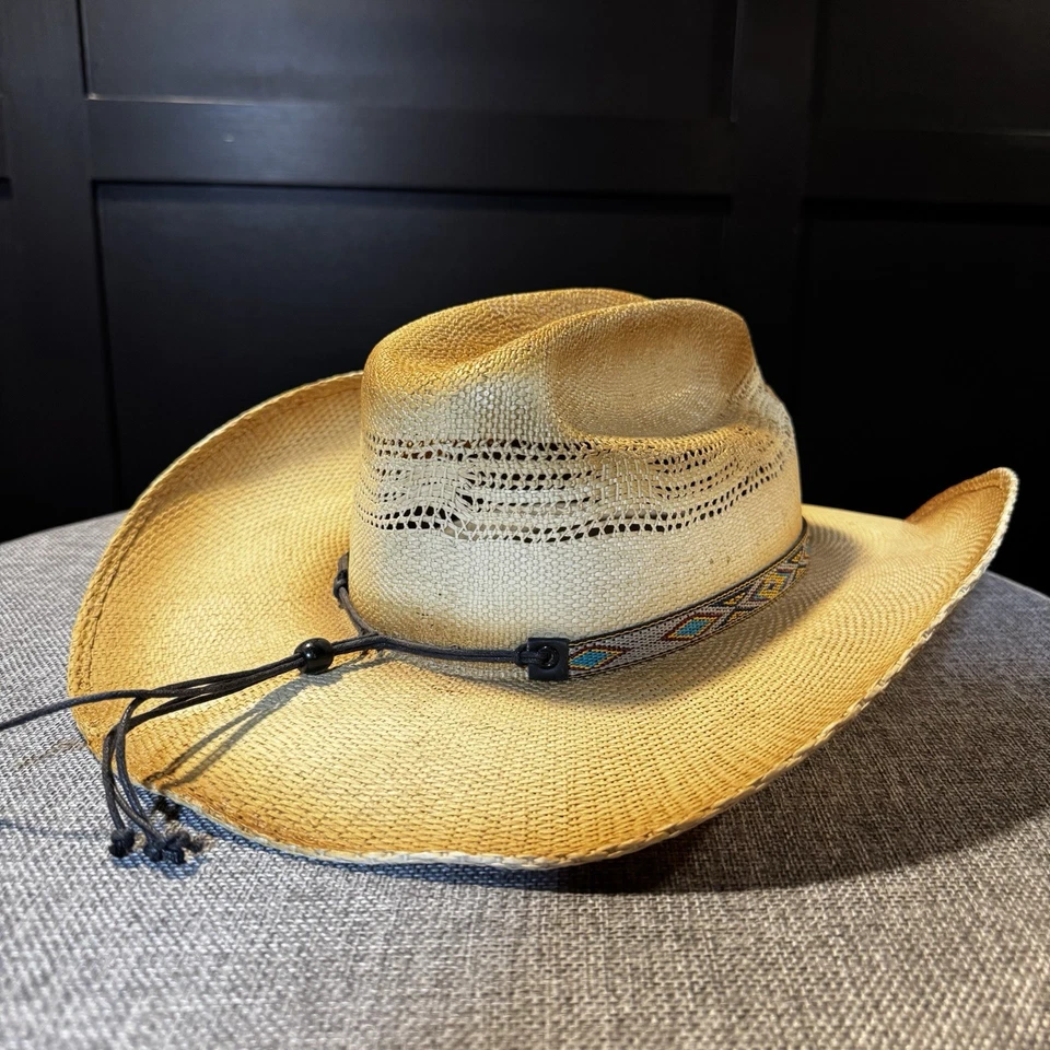 Sombrero de vaquero Charlie 1 caballo comanche natural quemado Foto 4 de 4