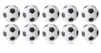 10 Kickerbälle Winspeed by Robertson 35 mm, weiß / schwarz, Kickerball