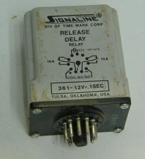 SIGNALINE RELEASE DELAY TIMER 98030101 361-12V 1SEC