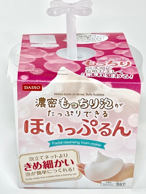 foaming net daiso