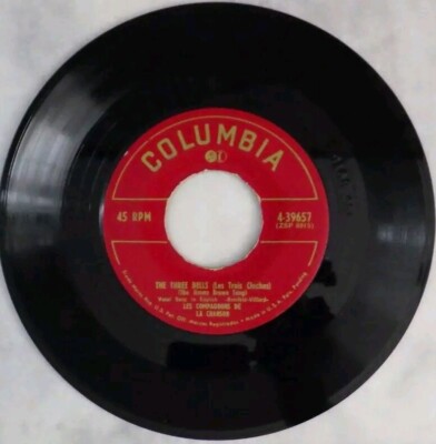 LES COMPAGNONS DE LA CHANSON The Three Bells / Whirlwind COLUMBIA 4-39657