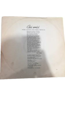 Disco Vinile 7'', CARI AMICI