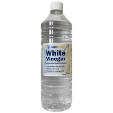 Transtools White Vinegar 1 Litre Limescale Remover Glass Cleaner Stain Remover 7.89 per litre