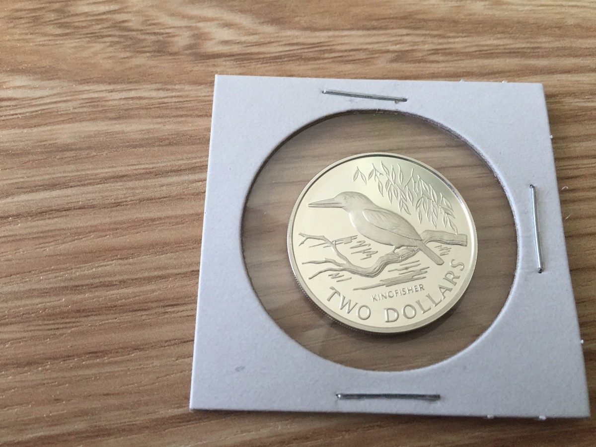 New Zealand -1993- $2 Silver Proof Coin- Kingfisher | eBay