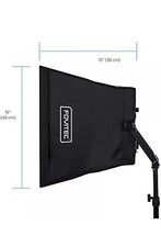 Fovitec 19" Square Softbox for 600 LED Panels, Foldable with Removable Front
