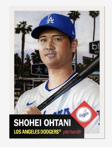 2024 Topps Living MLB Set Shohei Ohtani #729 “MINT” Los Angeles Dodgers BEAUTY
