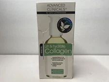 Advanced Clinicals Lift & Hydrate Collagen Body Oil • 3.8 Fl Oz