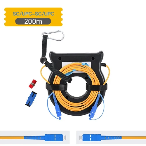 Komshine Fiber Optic OTDR Launch Cable Box SM OTDR Dead Zone Eliminator for 200M - Picture 6 of 15