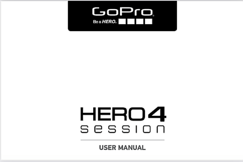 Gopro Hero 4 Session Camera 53 Page User Manual Free Shipping Ebay