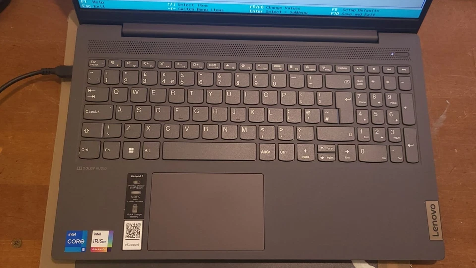 Lenovo IdeaPad 5 15ITL05 15.6" Laptop – Platinum Grey – NEW (Not Booting) - Image 2 of 3