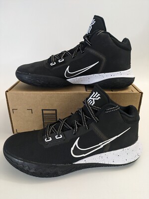Nike Men's Kyrie Flytrap IV Basketball Shoe, Black/White, 10.5
