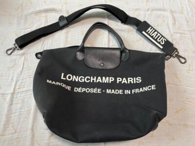 Longchamp Tote Bag Shane Oliver Collaboration Black LongChamp