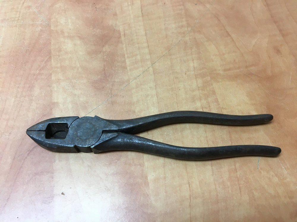 Vintage H. BOKER & CO. Lineman's Pliers 8.5