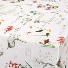 Wachstuch Tischdecke eckig rund oval abwaschbar Blumen floral K-OZ8044