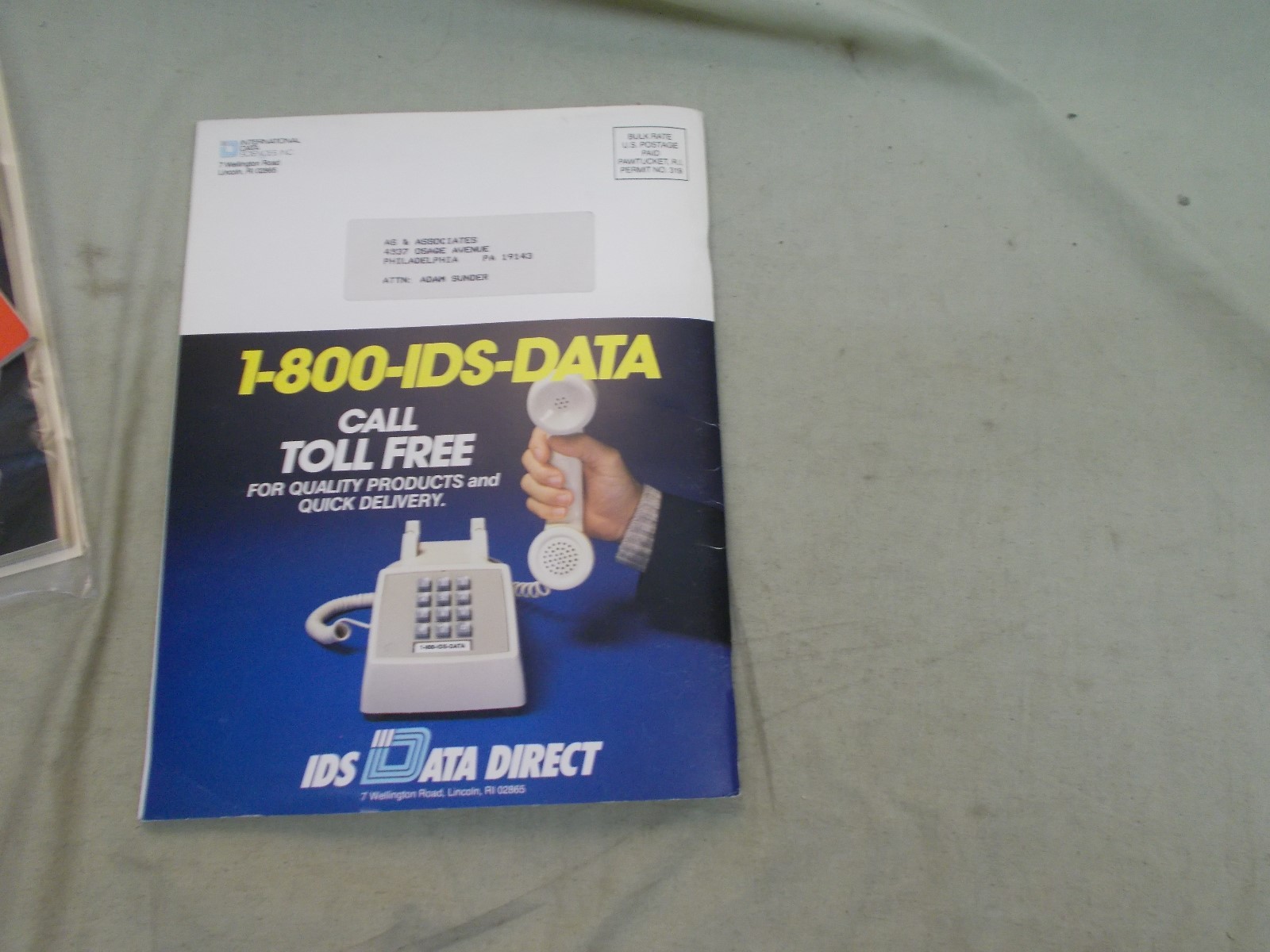 IDS Data Direct catalog Data Communication & Test Equipment   Spring 1984