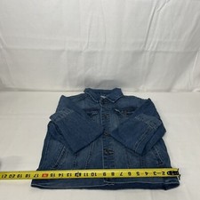 Children's Place Jean Jacket L 10-12 Blue Authentic Quality Denim Long Sleeve